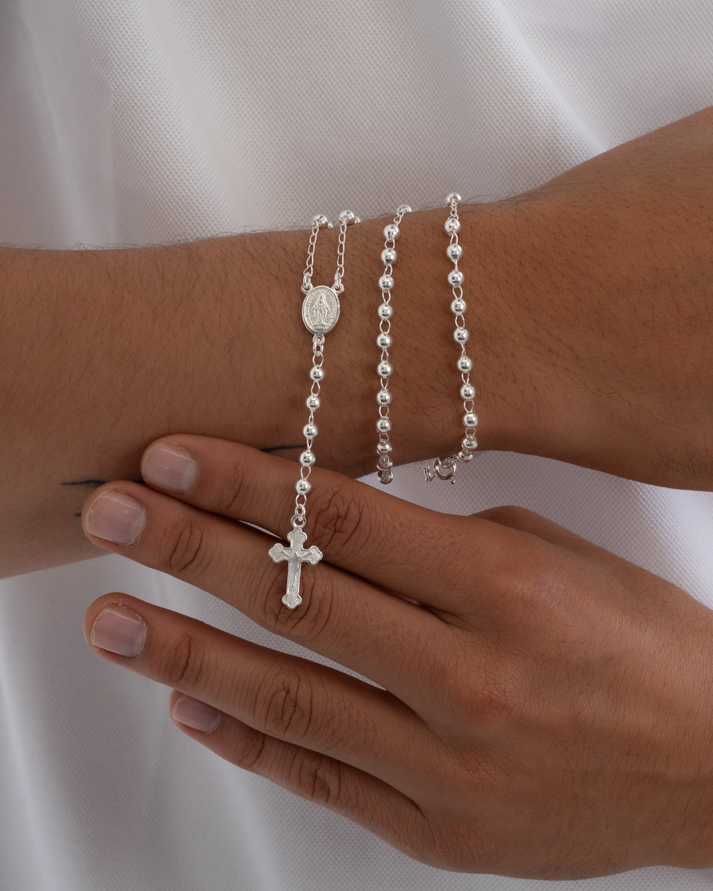 Rosario Milagroso Silver 925