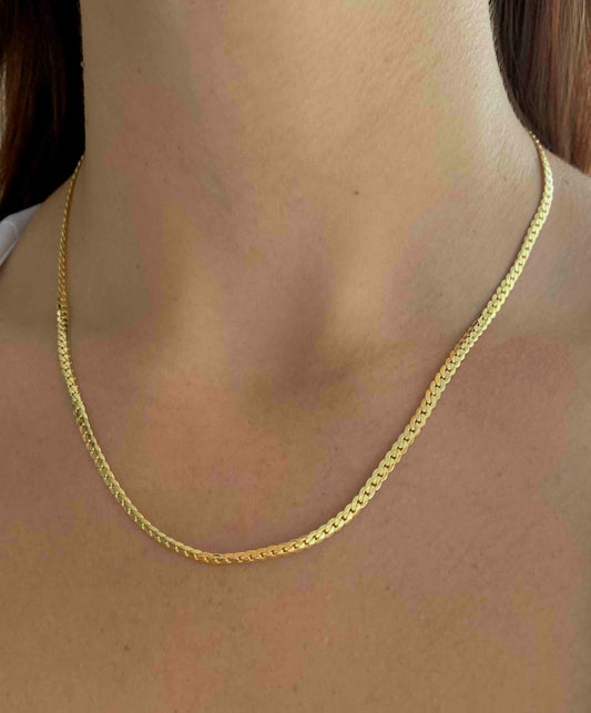 Cadena Serpiente Plana | Envío Gratis