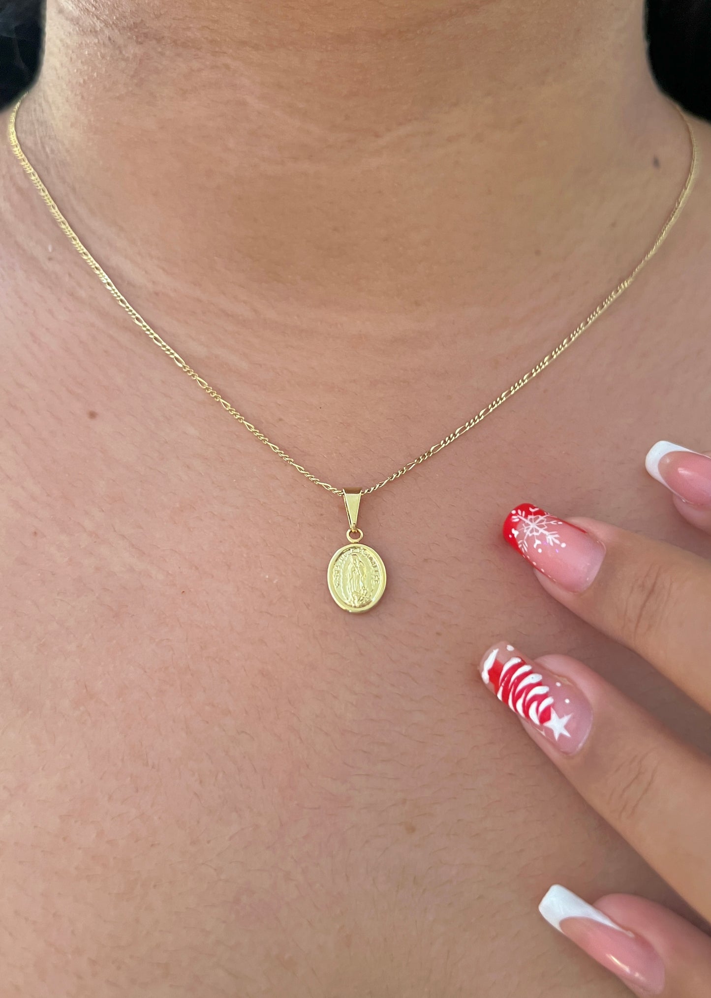 Set Medallita De Guadalupe