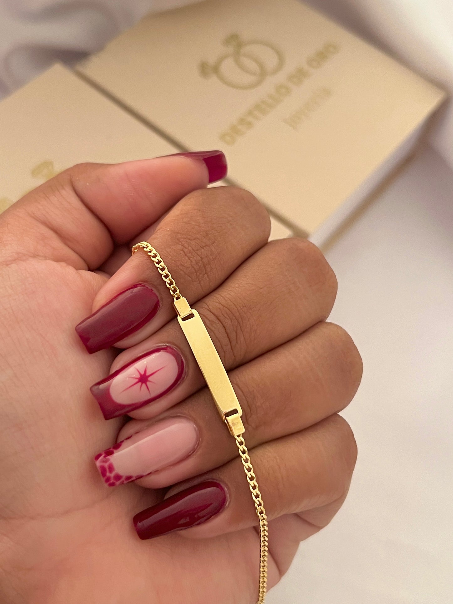 Pulsera Placa Cubanita