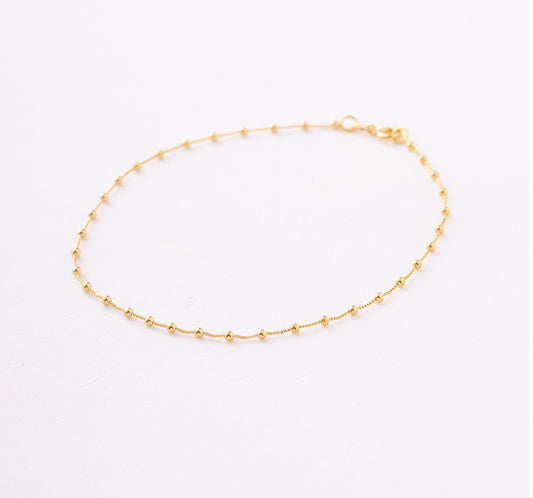 Tobillera Veneciana Balines | 25 cm