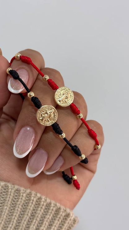 Dúo Pulseras 7 Nudos San Benito