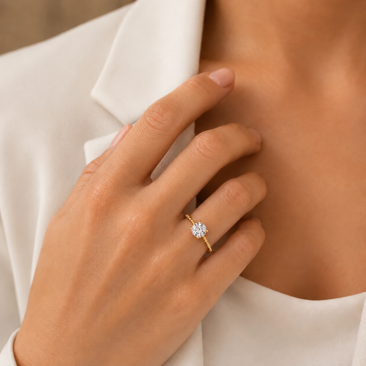 Anillo Étoile Cristal