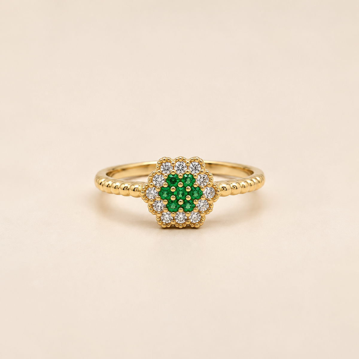 Anillo Flor de Cristal