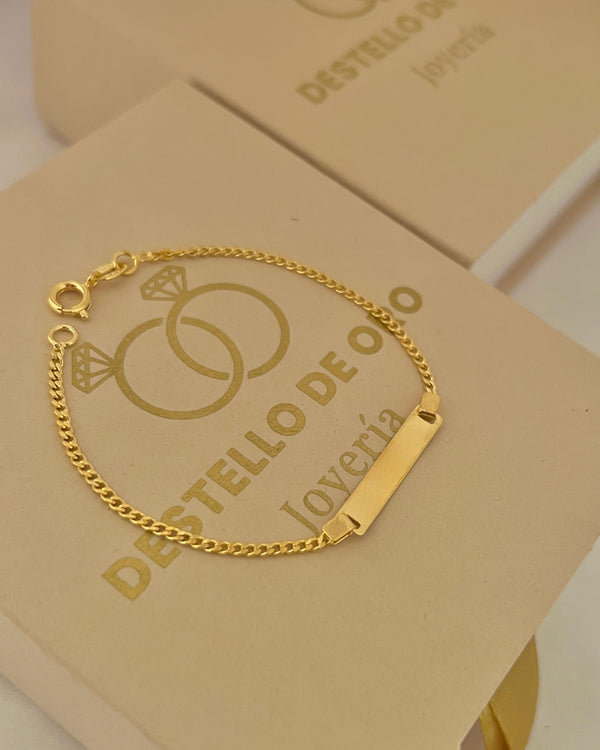 Pulsera Cubanita Personalizable | 16 cm
