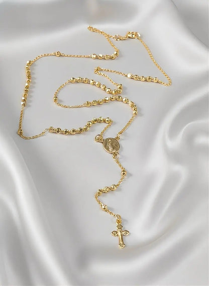 Rosario Balín Diamantado 50 cm | Envío Gratis