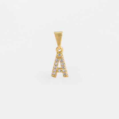 Dije Letra Circonia Mini