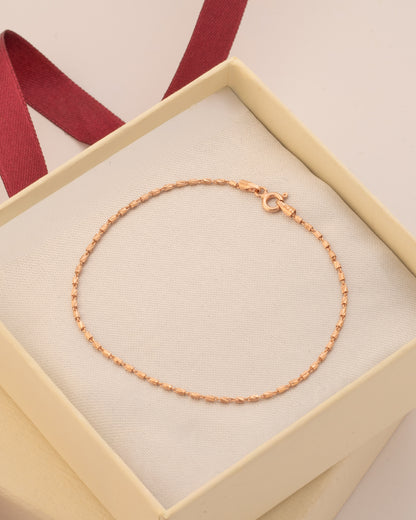 Pulsera Tube Rose Italiana | 19.5 cm