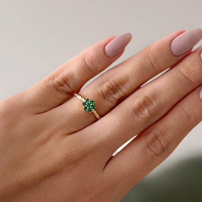 Anillo Flor Real