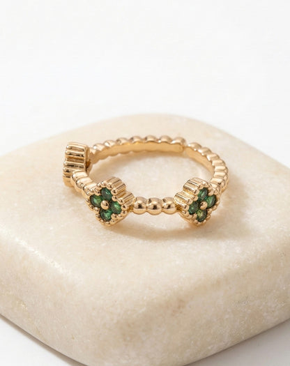 Anillo Trébol Imperial | Ajustable