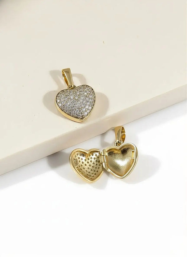 Dije Relicario Corazón