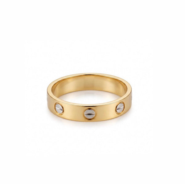 Anillo CT Unisex | Bicolor