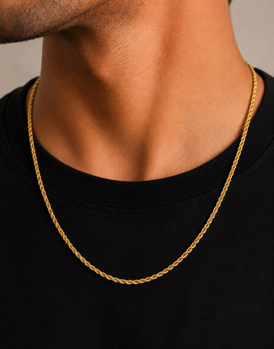 Cadena Tejido Lazo 60 cm | Envío Gratis