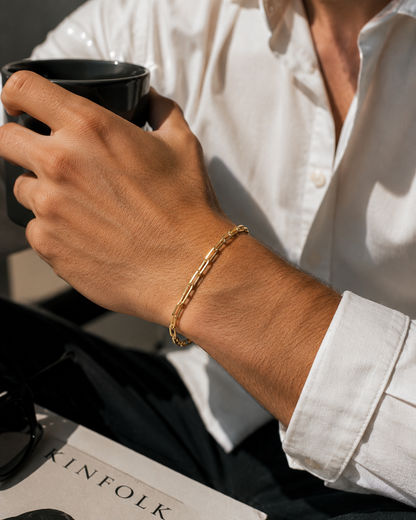 Pulsera Tejido Chain | 18 Centímetros