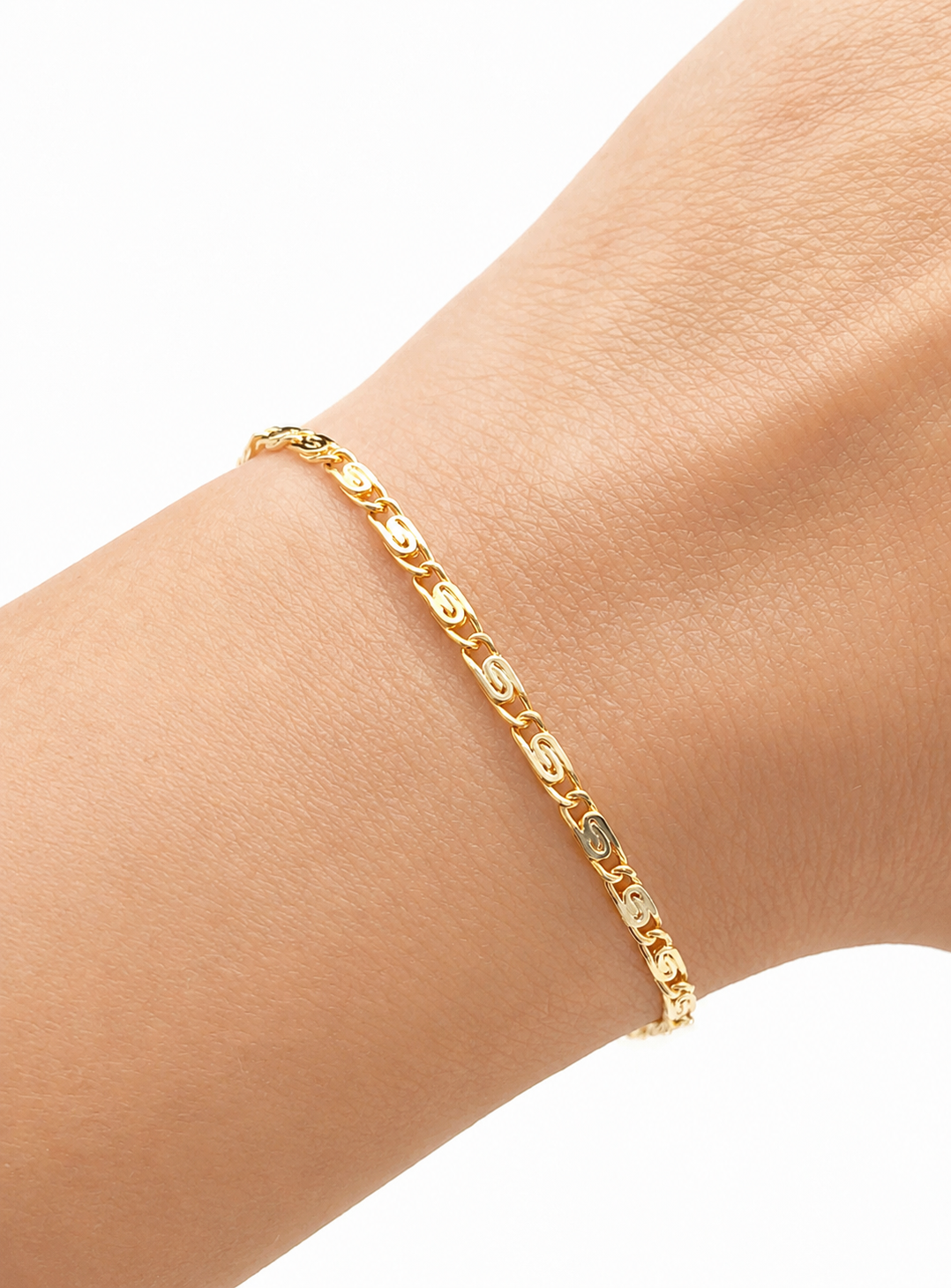 Pulsera Tejido Caracol | 18 Centímetros