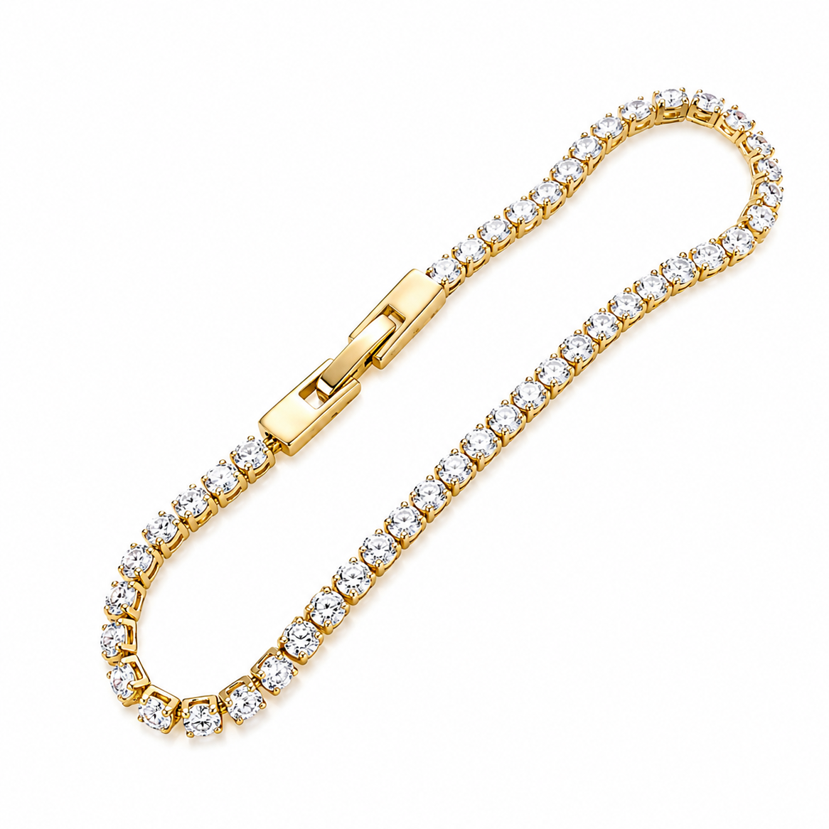 Pulsera Tenis Cristal 18 CM | Envío Gratis