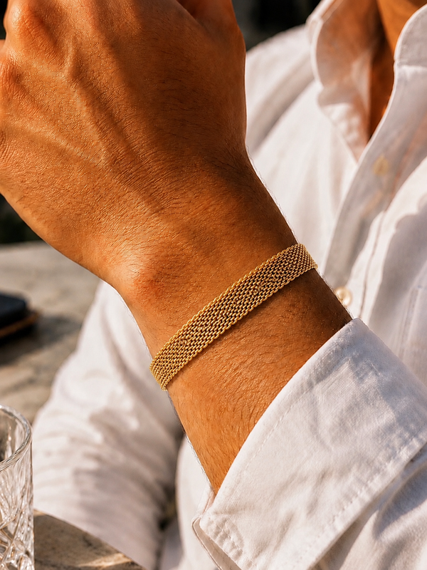 Pulsera Milanesa 18 CM | Envío Gratis