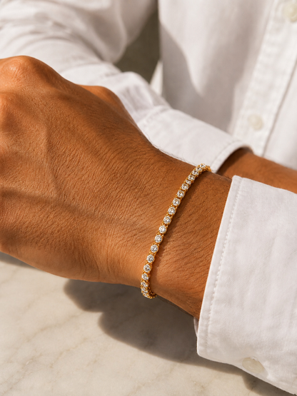 Pulsera Tenis Cristal 18 CM | Envío Gratis