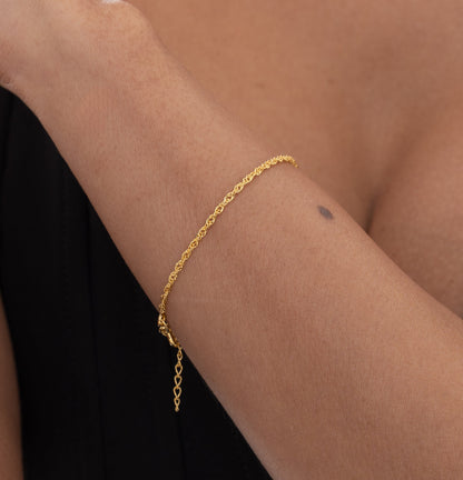 Pulsera Singapur Italiana | 16 Centímetros