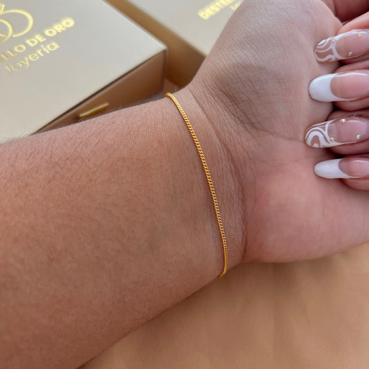 Pulsera Tejido Cubanita Italiana | 16 Centímetros
