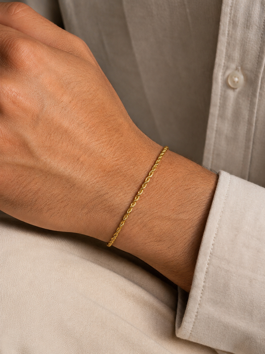 Pulsera Tejido Lazo | 18 Centímetros