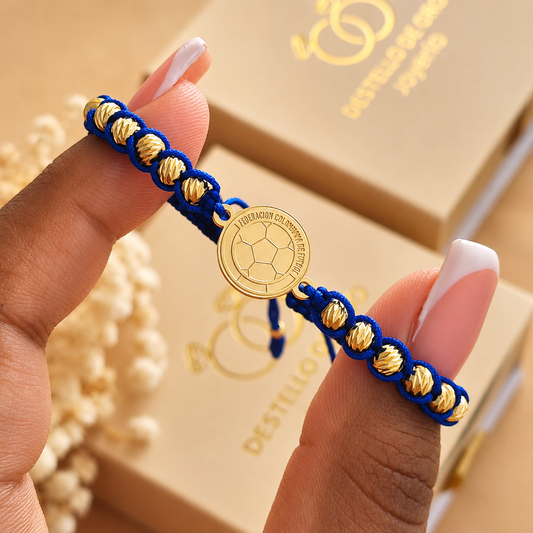 Pulsera Fuerza Dorada 🇨🇴