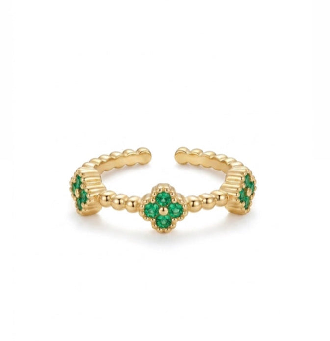 Anillo Trébol Imperial | Ajustable