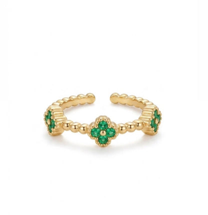 Anillo Trébol Imperial | Ajustable