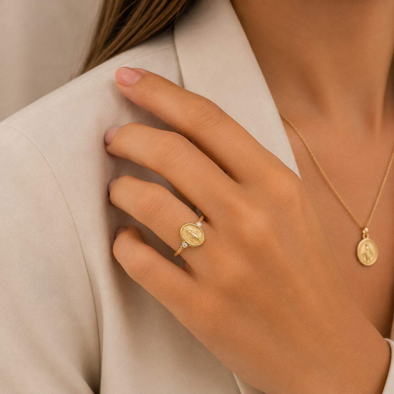 Anillo Virgen Milagrosa