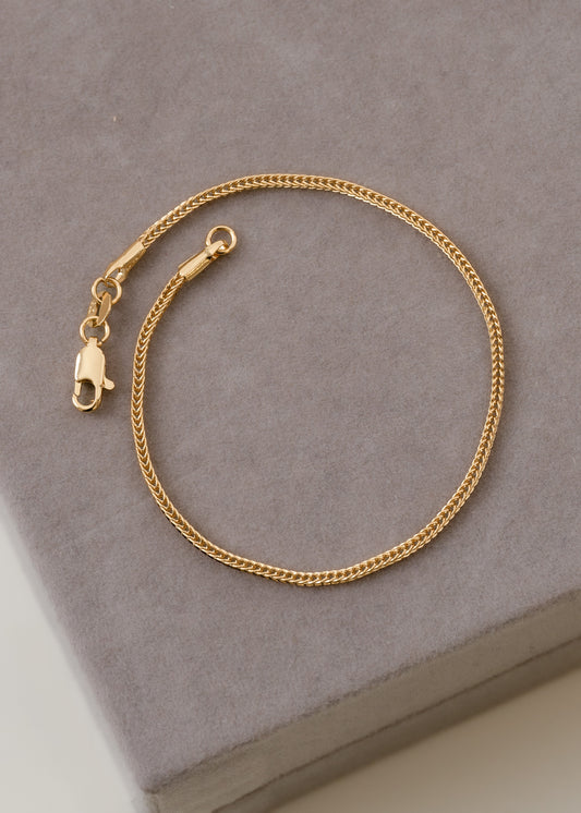 Pulsera Franco Cuadrada