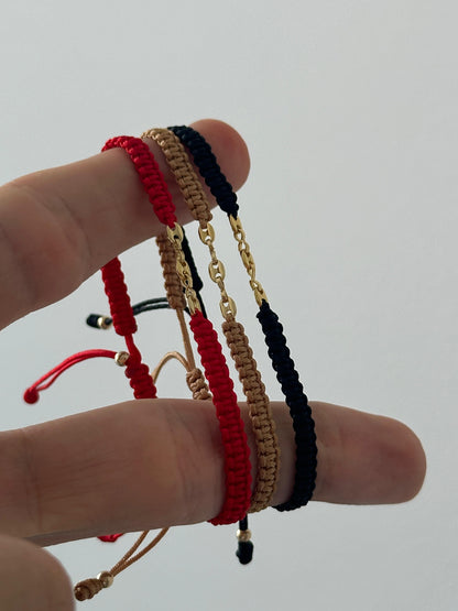 Dúo de pulseras Amor GG