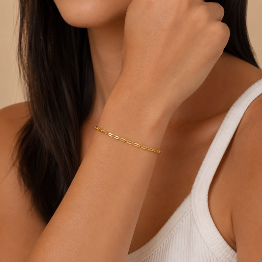 Pulsera Espejo Doble | 18 Centímetros