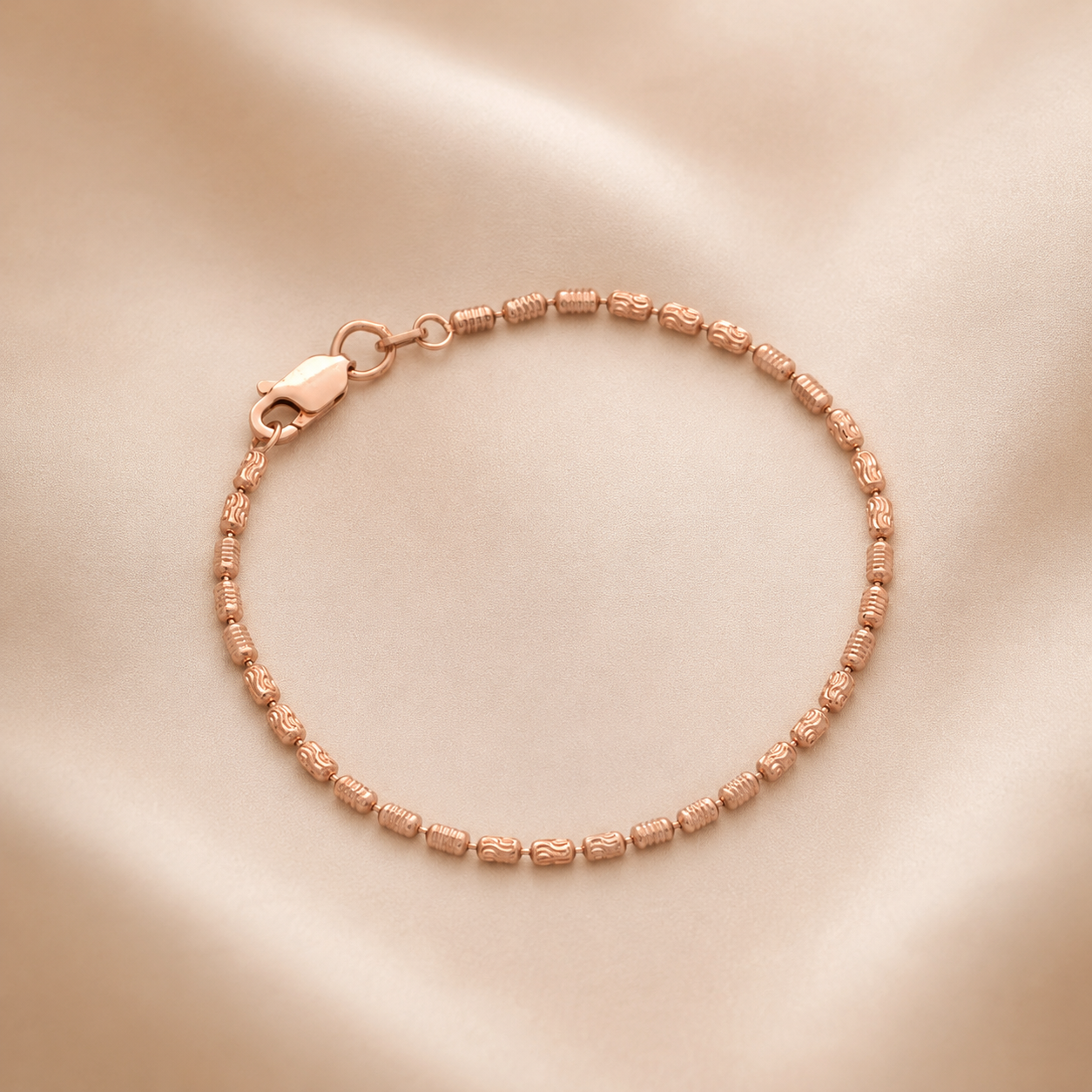 Pulsera Prismc Oro Rosa Italy | 19.5 CM