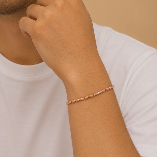 Pulsera Prismc Oro Rosa Italy | 19.5 CM