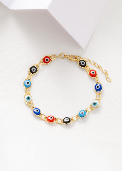 Tobillera Ojo Turco Multicolor
