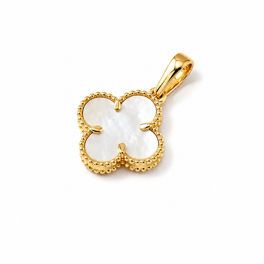 Dije Clover Blanco