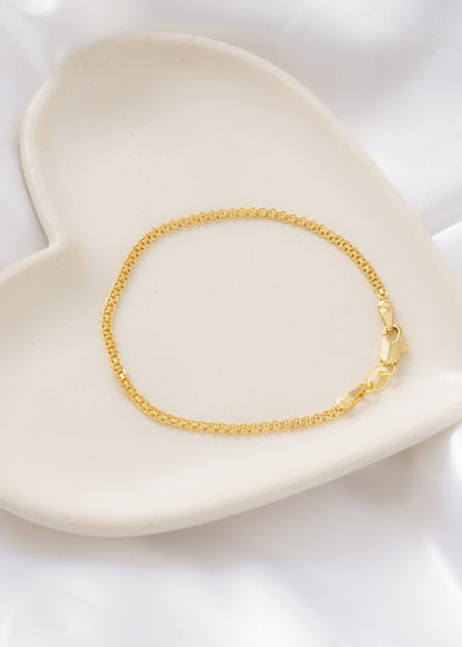Pulsera Tejido Chino Unisex Delgada