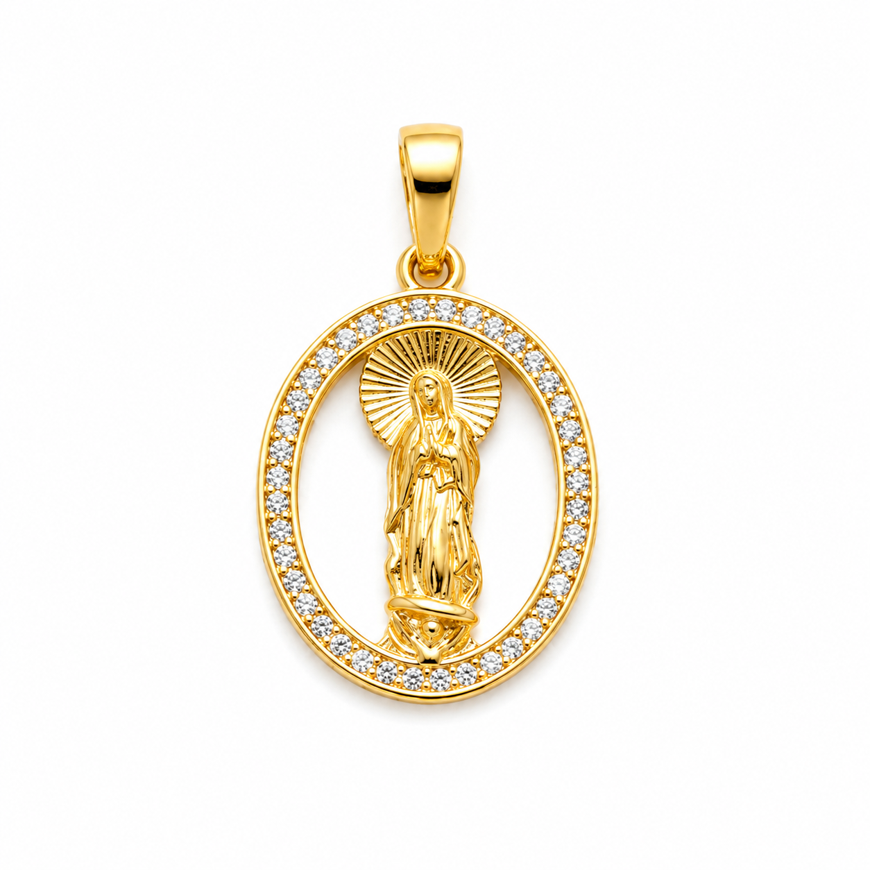 Dije Virgen Luz Celestial