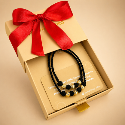Dúo Pulseras Diamantadas