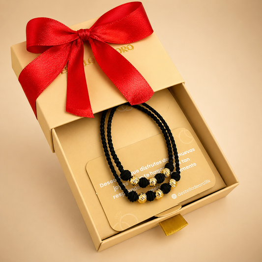 Dúo Pulseras Diamantadas