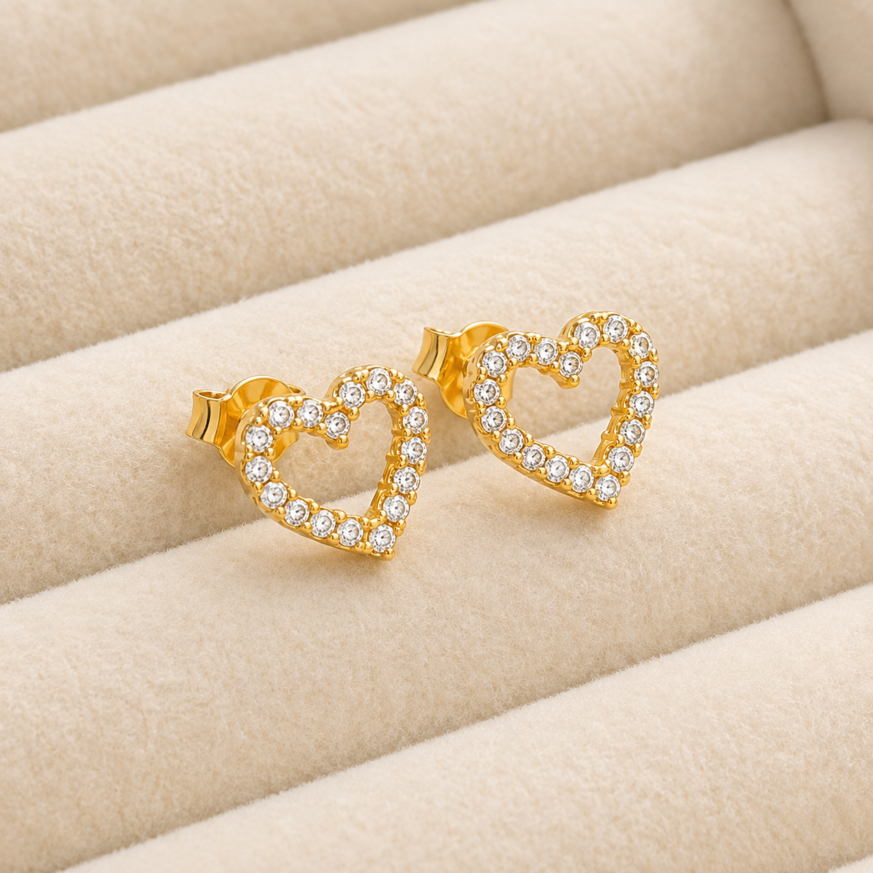 Aretes Little Corazón