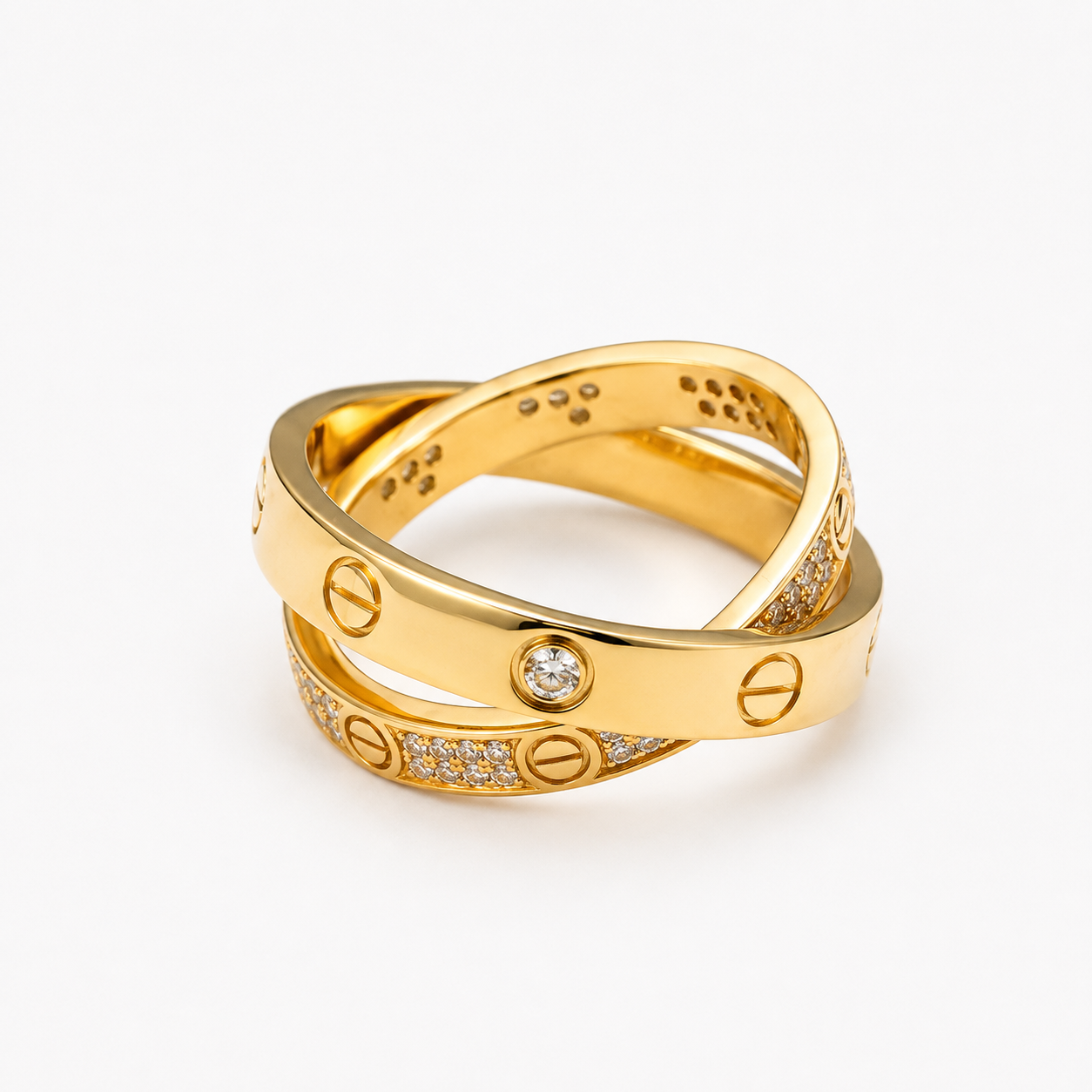 Anillo Cartier Doble