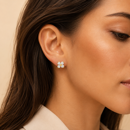 Aretes Flor de Luz