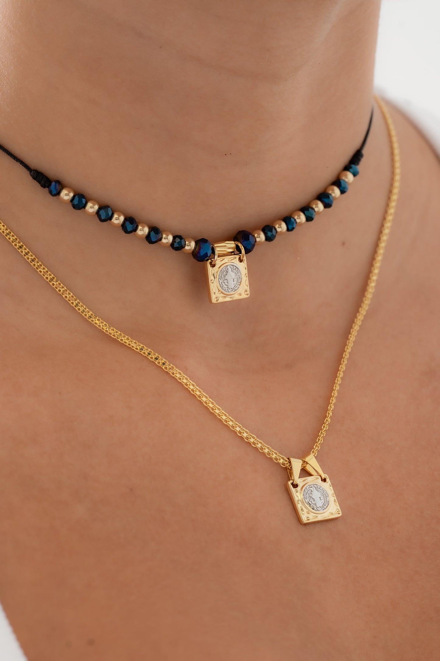 Dije Escapulario San Benito