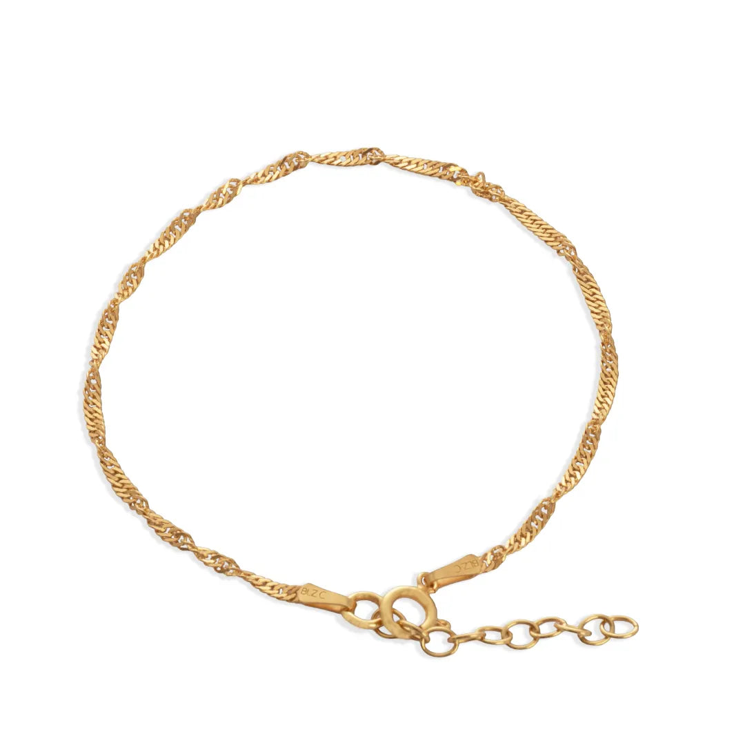 Pulsera Singapur Italiana| 16 Cm