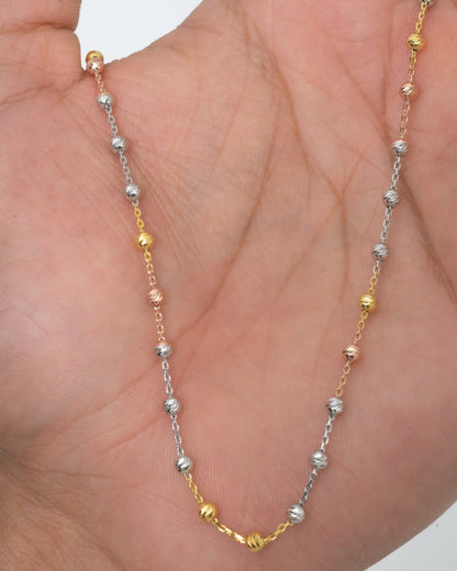 Cadena Station Redonda Italiana | Envío Gratis