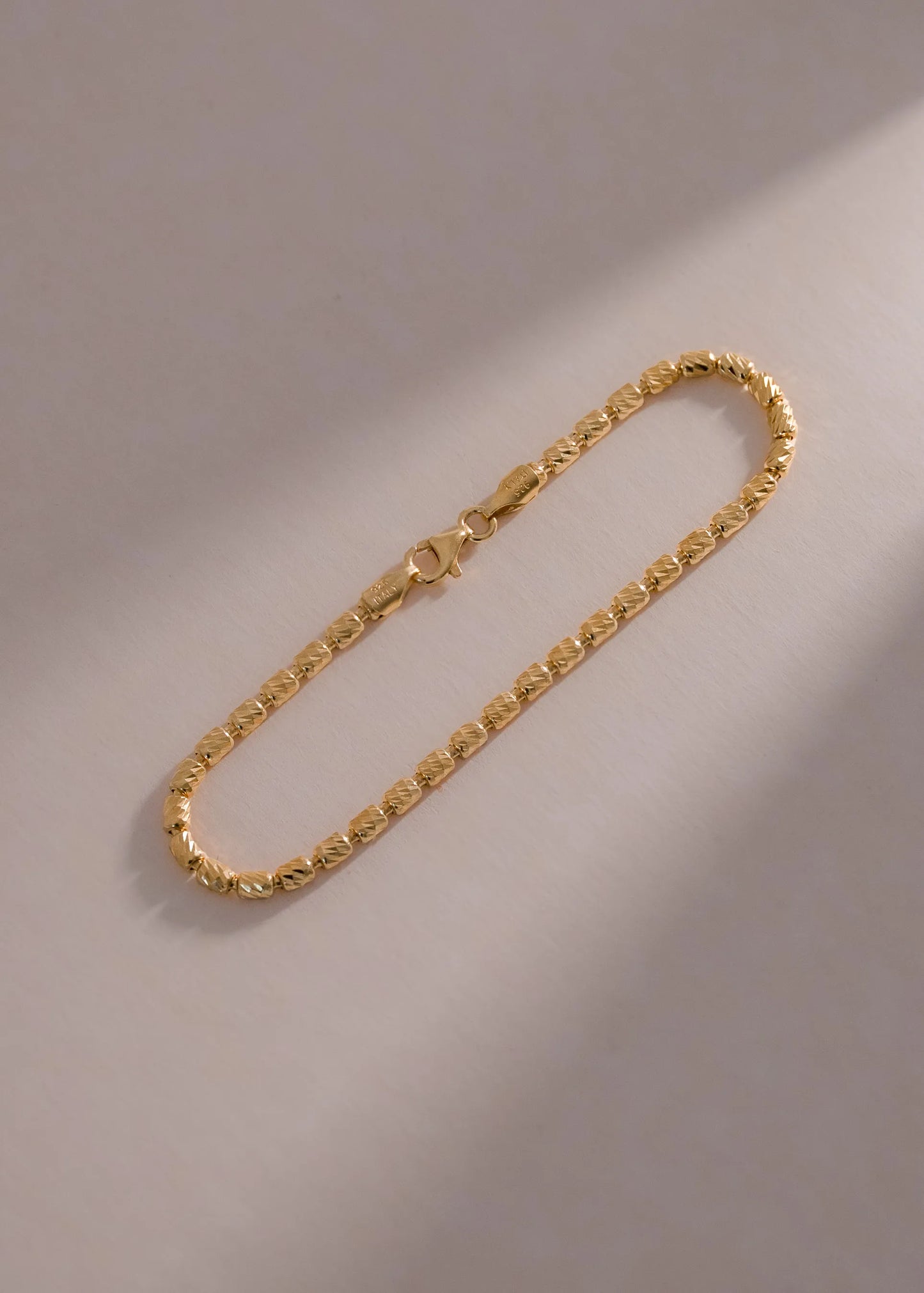 Pulsera Barril Italiana 19.5 cm | Envío Gratis