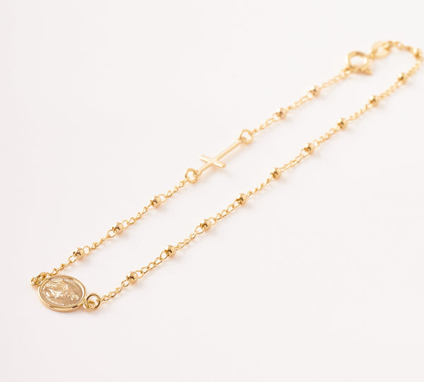 Tobillera Denario Balines | 25 cm