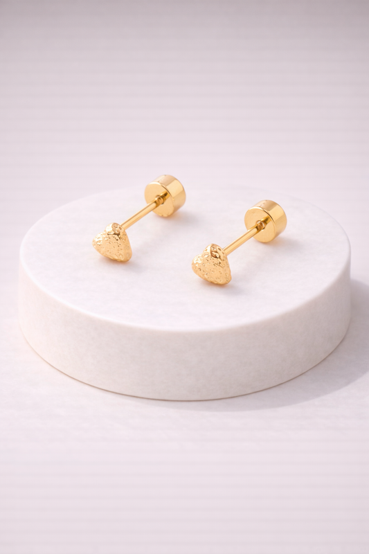 Aretes Heart Diamantado