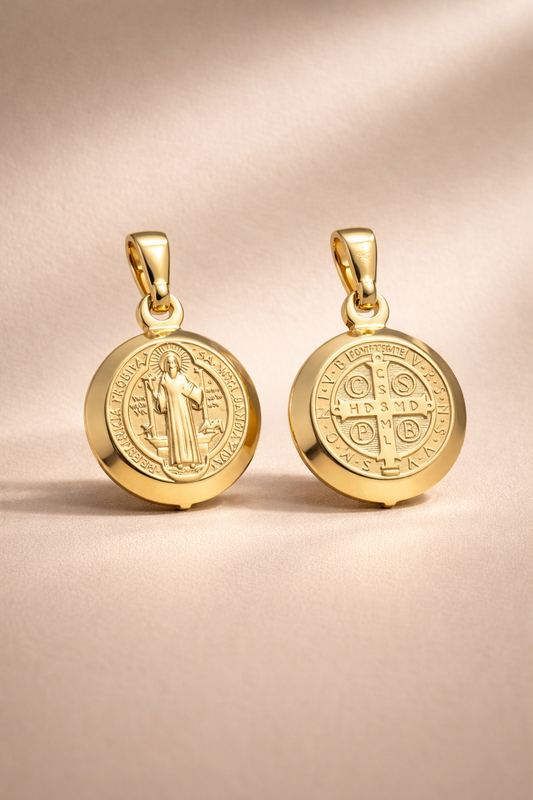 Medalla San Benito Soplado